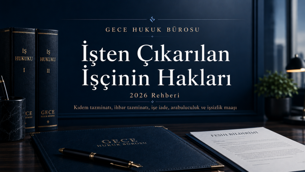 İşten çıkarılan işçinin hakları 2026 rehberi kapak görseli