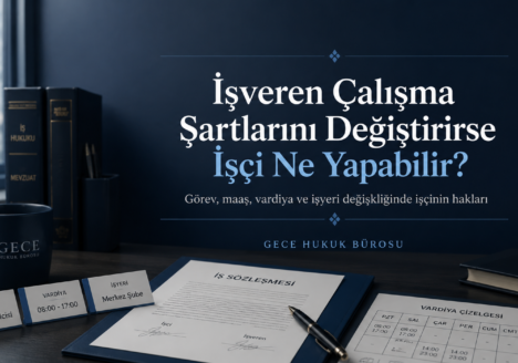 İşveren çalışma şartlarını değiştirirse işçinin haklarını anlatan kapak görseli